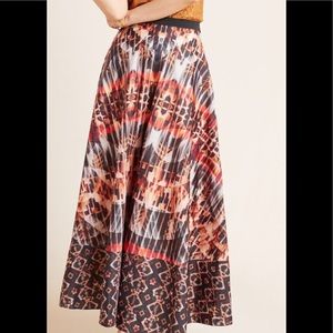 Anthropologie Kaleidoscope Maxi Skirt